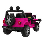 Elektrické autíčko Jeep Wrangler Rubicon 4x45W - ružové